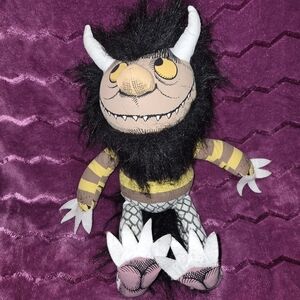 Vintage where the wild things are monster Moises plush toy doll